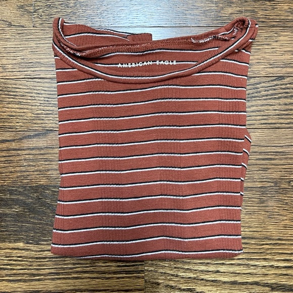 AMERICAN EAGLE Copper Crop Top - Picture 1 of 3